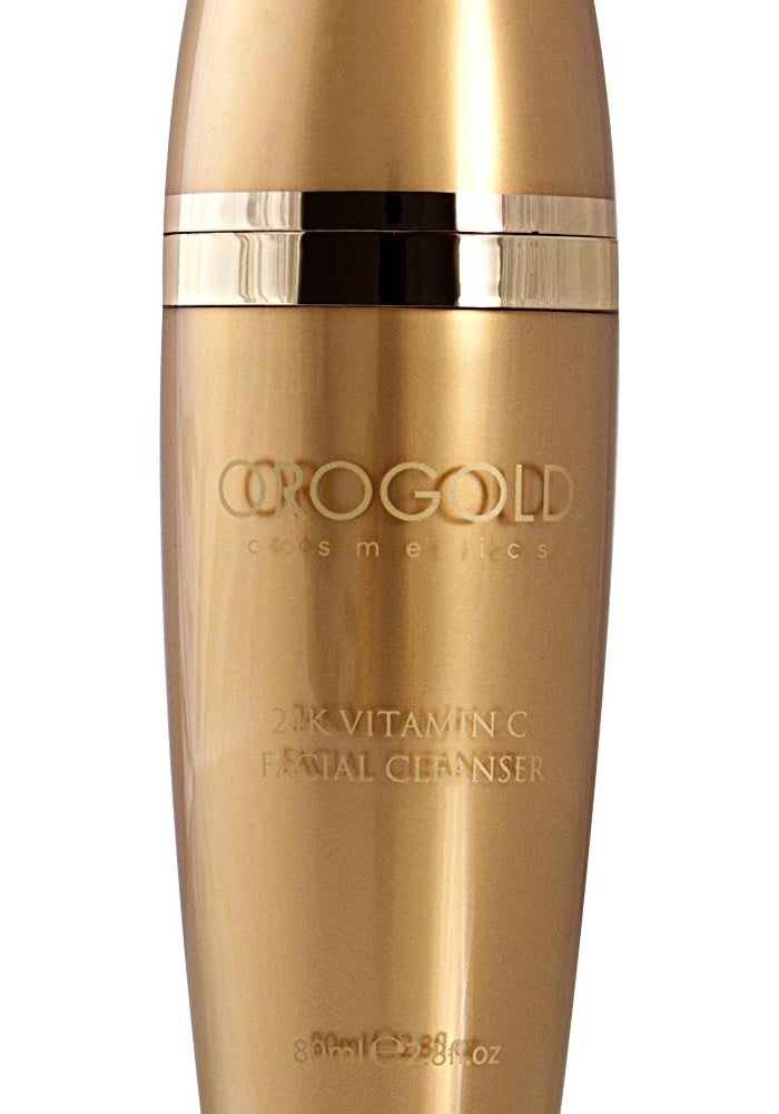 Orogold 24K Vitamin C Facial Cleanser - Gentle Foaming Cleanser for Purifying Skin - Image 1